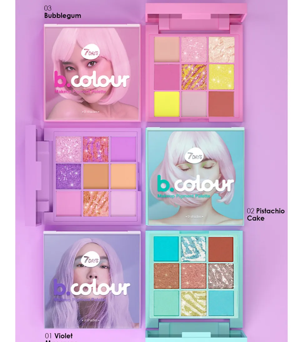 Paleta de sombras - 02: Pistachio Cake