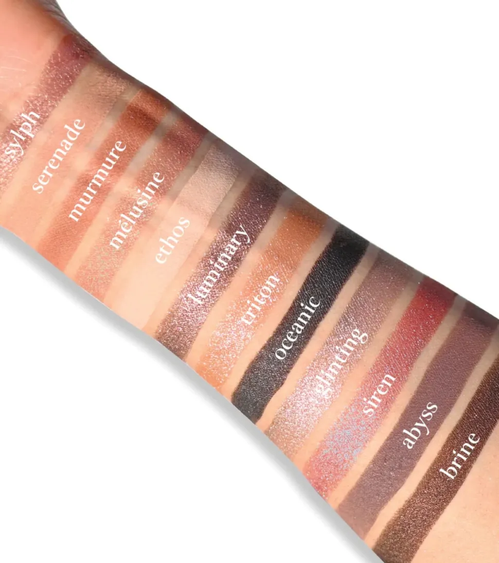 Paleta de sombras - Sireneuse Étendu