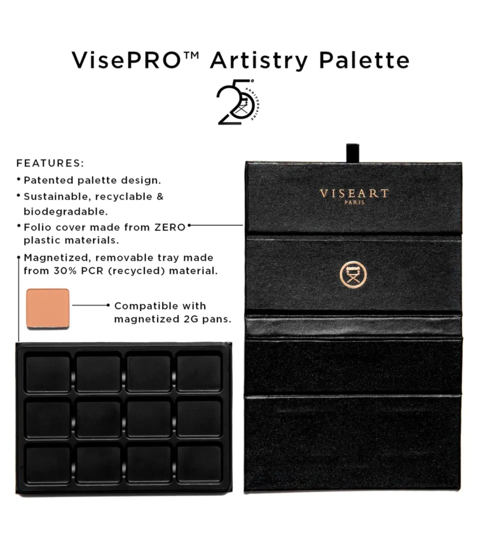 Paleta de sombras Slim Pro VisePRO - VISE01: Neutral Mattes 25e Anniversary