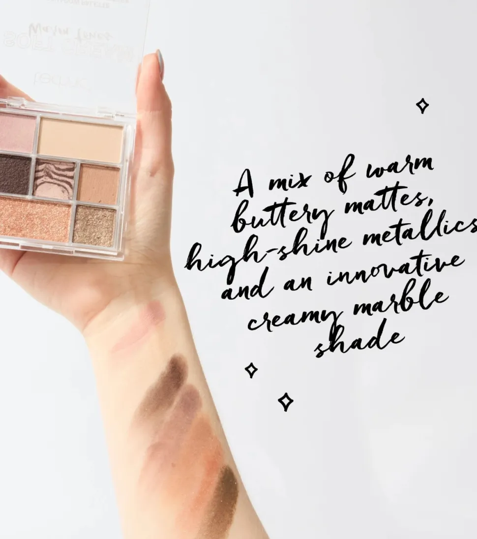 Paleta de sombras Soft Cream - Warm Tones