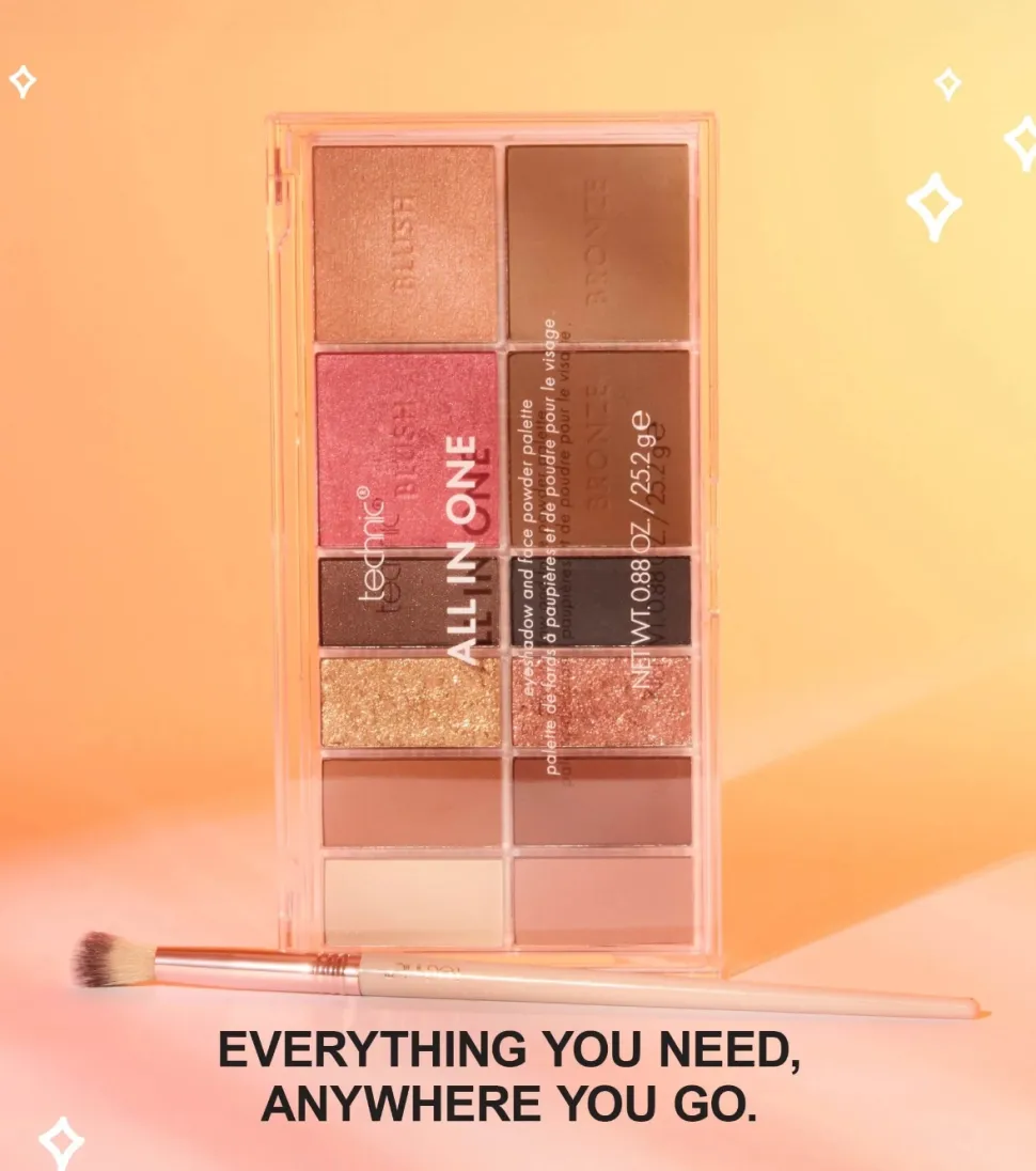 Paleta de sombras y rostro All in One