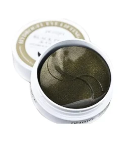 Parches de hidrogel para ojos Black Pearl & Gold