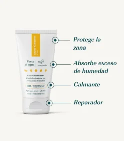 Pasta al agua con manzanilla para la prevención de irritaciones