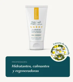Pasta al agua con manzanilla para la prevención de irritaciones