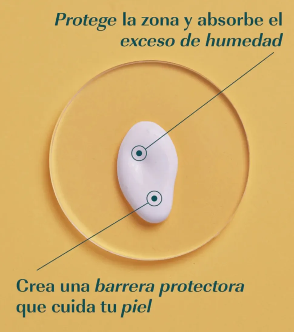 Pasta al agua con manzanilla para la prevención de irritaciones