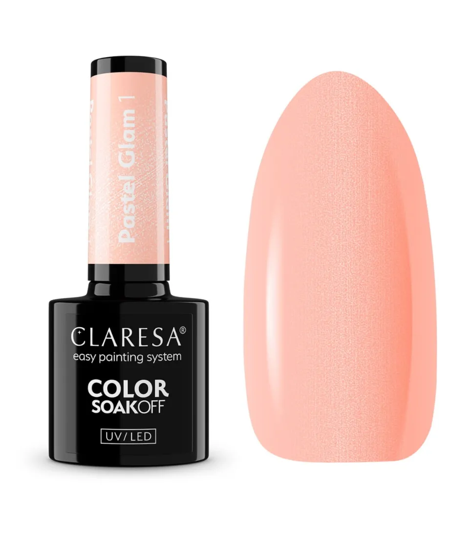 *Pastel Glam* - Esmalte semipermanente Soak off - 01