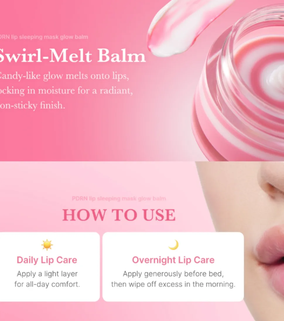 *PDRN Pink* - Mascarilla labial Sleeping Mask