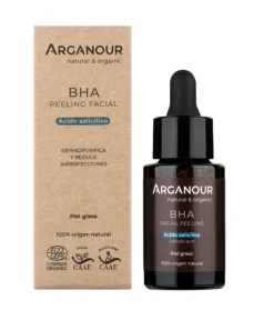Peeling facial con ácido salicílico BHA