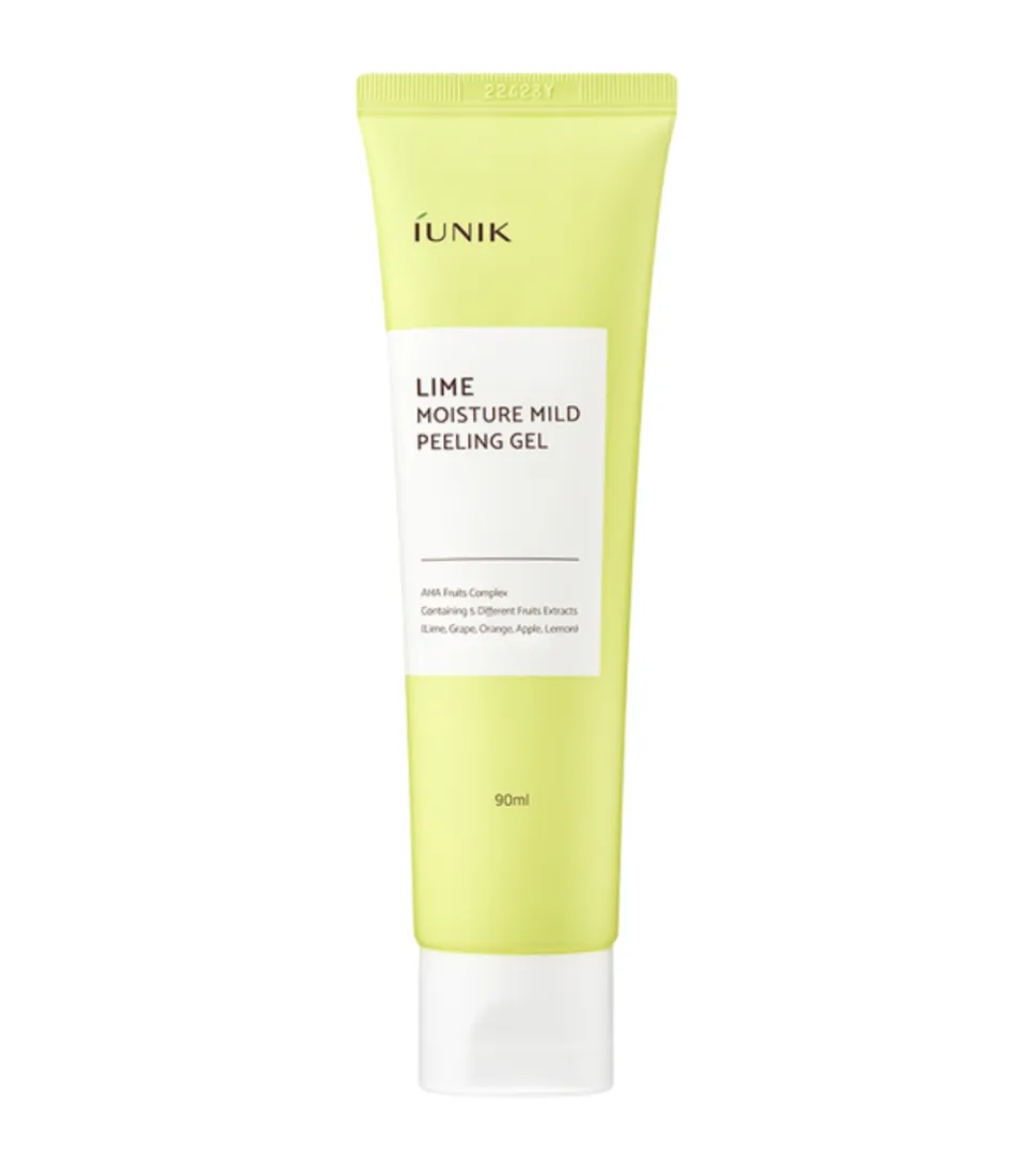 Peeling facial suave en gel Lime Moisture