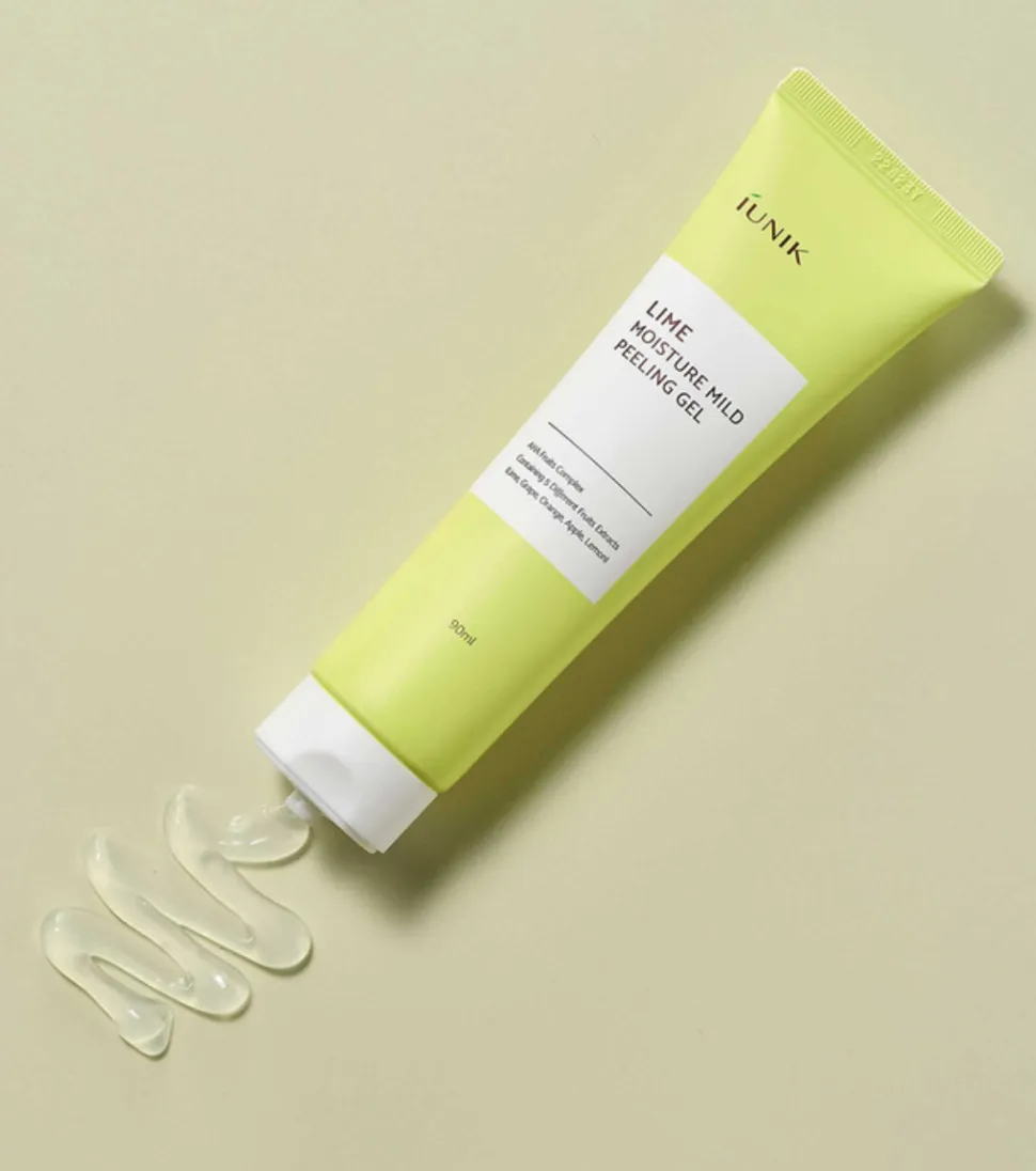 Peeling facial suave en gel Lime Moisture