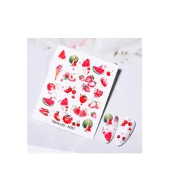 Pegatinas para decoración de uñas - Summer and fruit