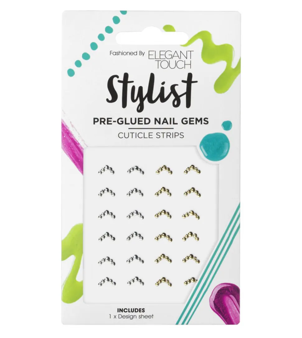 Pegatinas para uñas Pre-glued - Cuticle Strips