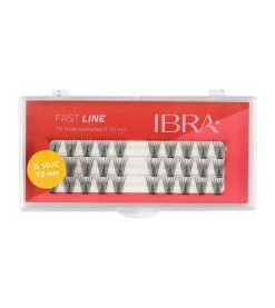 Pestañas postizas individuales Fast Line 0.10 C - 12mm