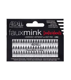 Pestañas postizas Individuales Fauxmink - Long Black