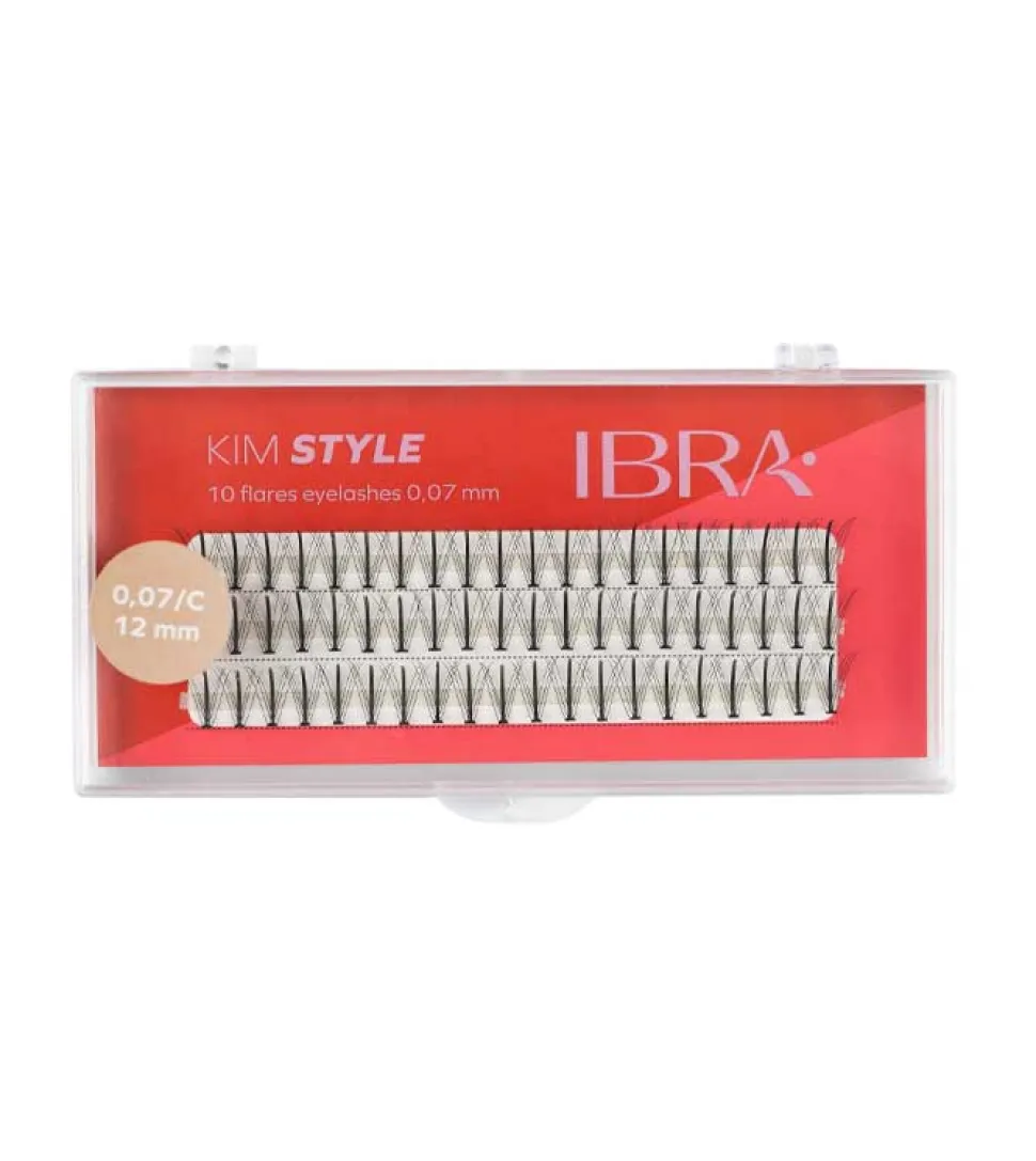 Pestañas postizas individuales Kim Style 0.07 C - 12mm