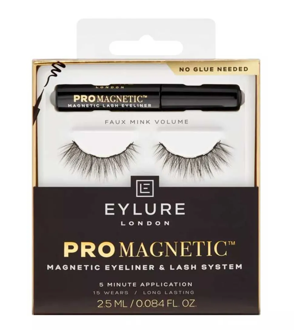 Pestañas postizas magnéticas con eyeliner Pro Magnetic - Faux Mink Volume