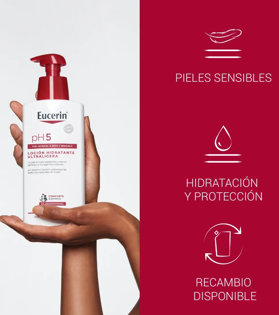 *pH5* - Loción hidratante ultraligera - Piel sensible