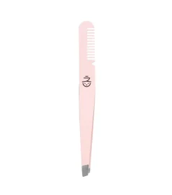 Pinza de depilar con peine para cejas