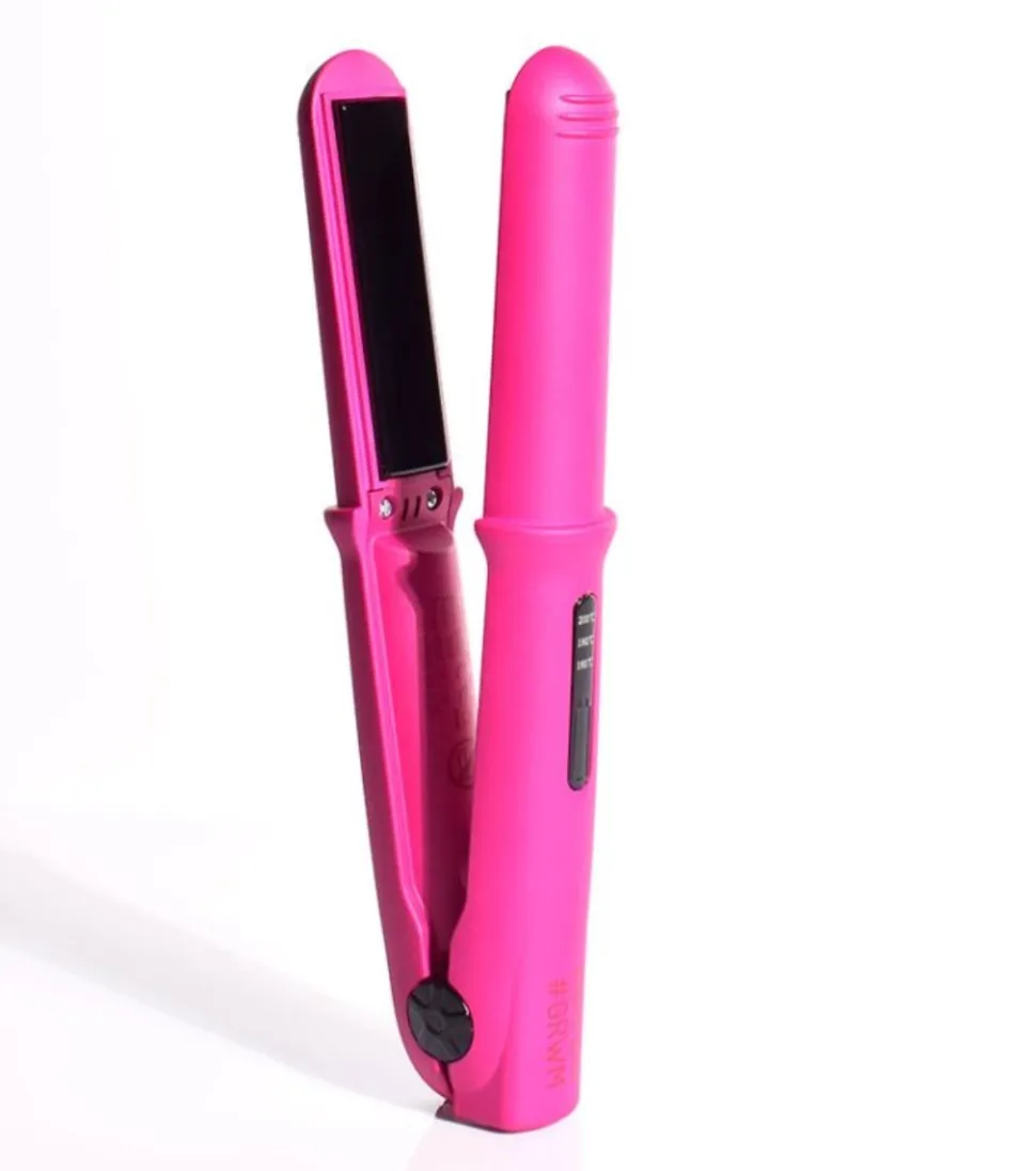 Plancha de pelo inalámbrica GRWM - Rosa