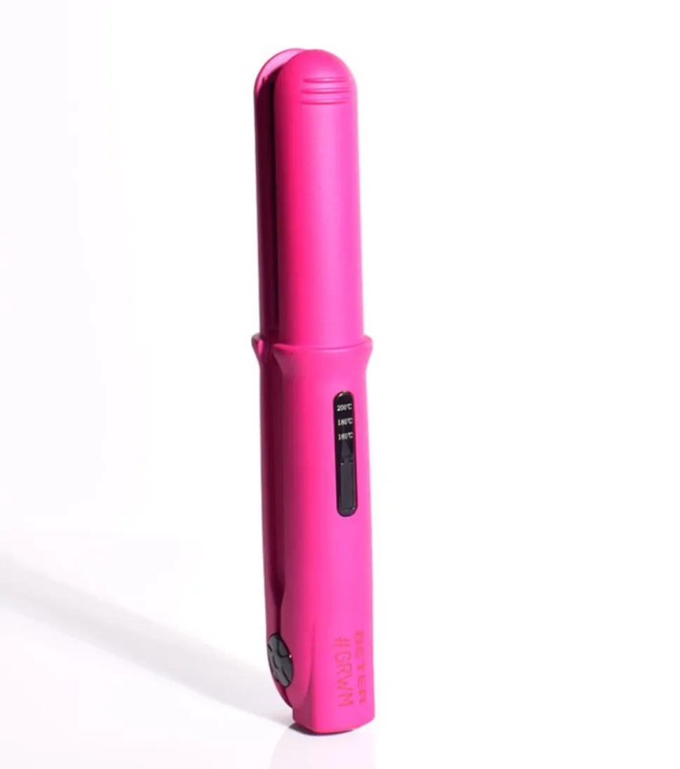 Plancha de pelo inalámbrica GRWM - Rosa