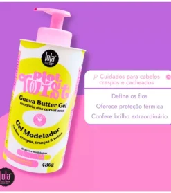 *Plot Twist* - Gel modelador de rizos 480g - Crema de guayaba