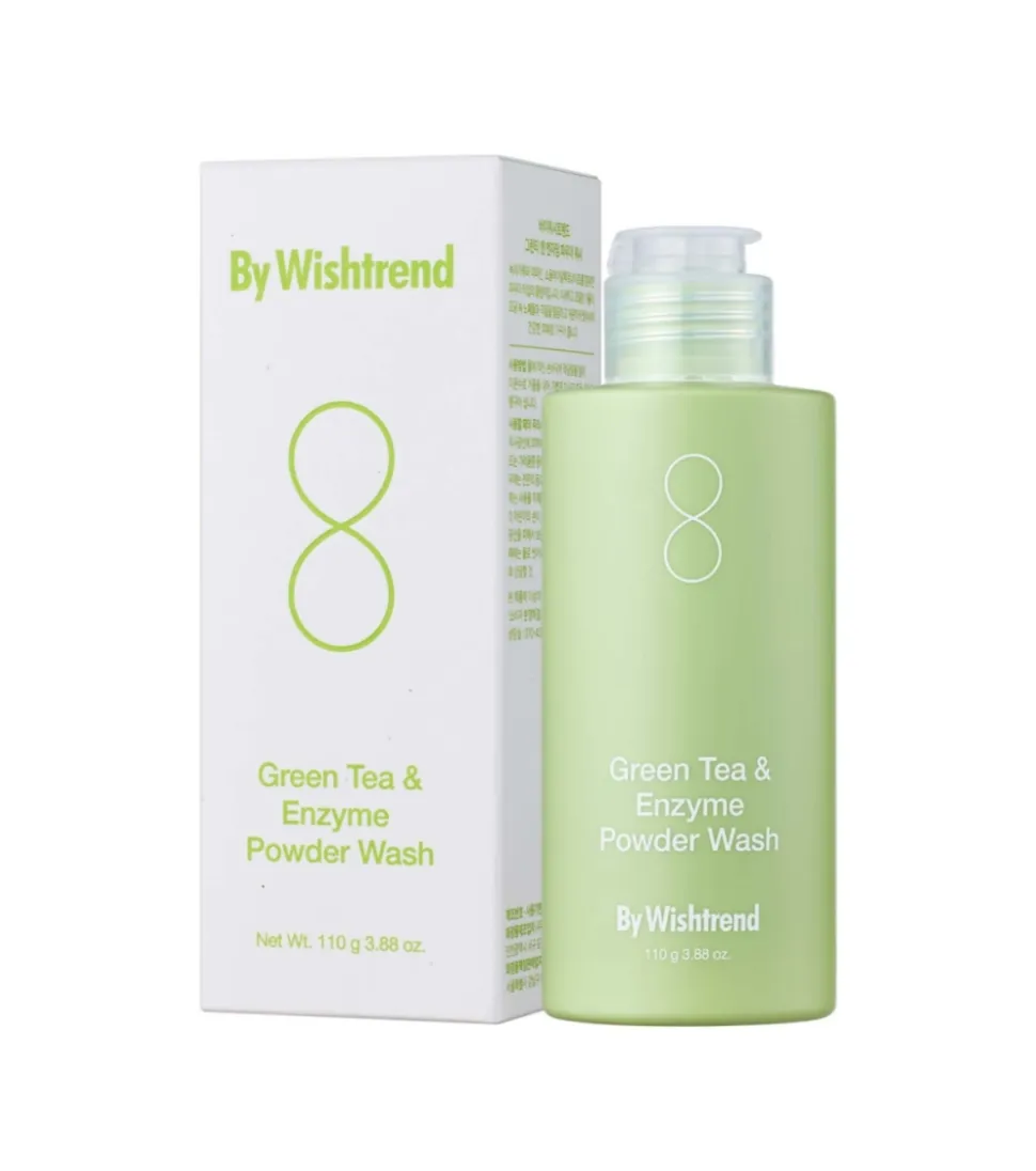 Polvo limpiador facial Green Tea & Enzyme - Piel mixta y grasa