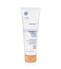*#Principles* - Mascarilla facial hidratante y nutritiva con alga marina, extracto de violeta y glicerina vegetal Honesty