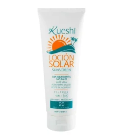 Protección solar hidratante y antioxidante - SPF 20