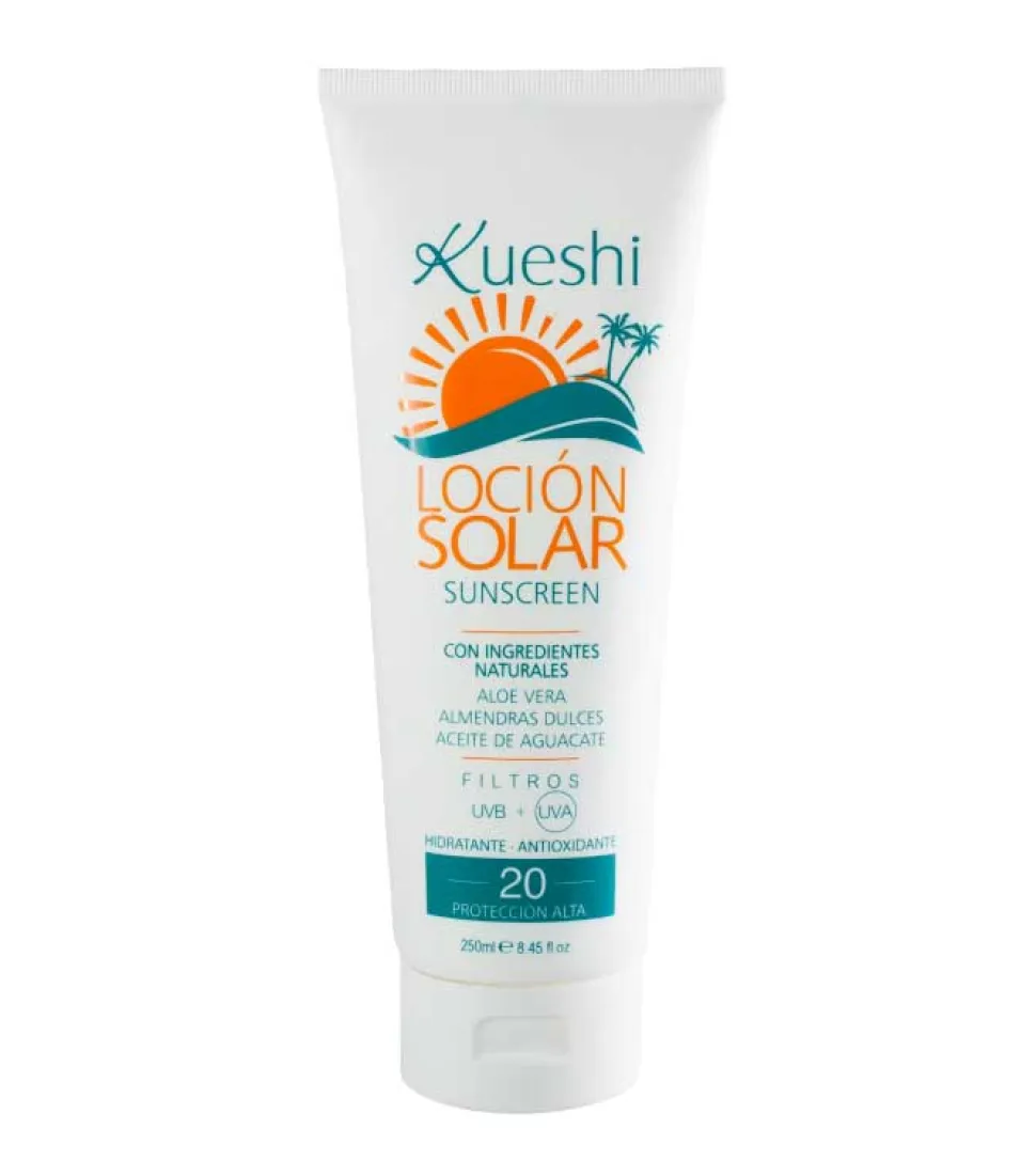 Protección solar hidratante y antioxidante - SPF 20