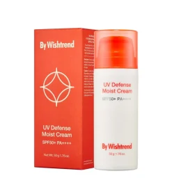 Protector solar con SPF50+ PA++++ UV Defense Moist