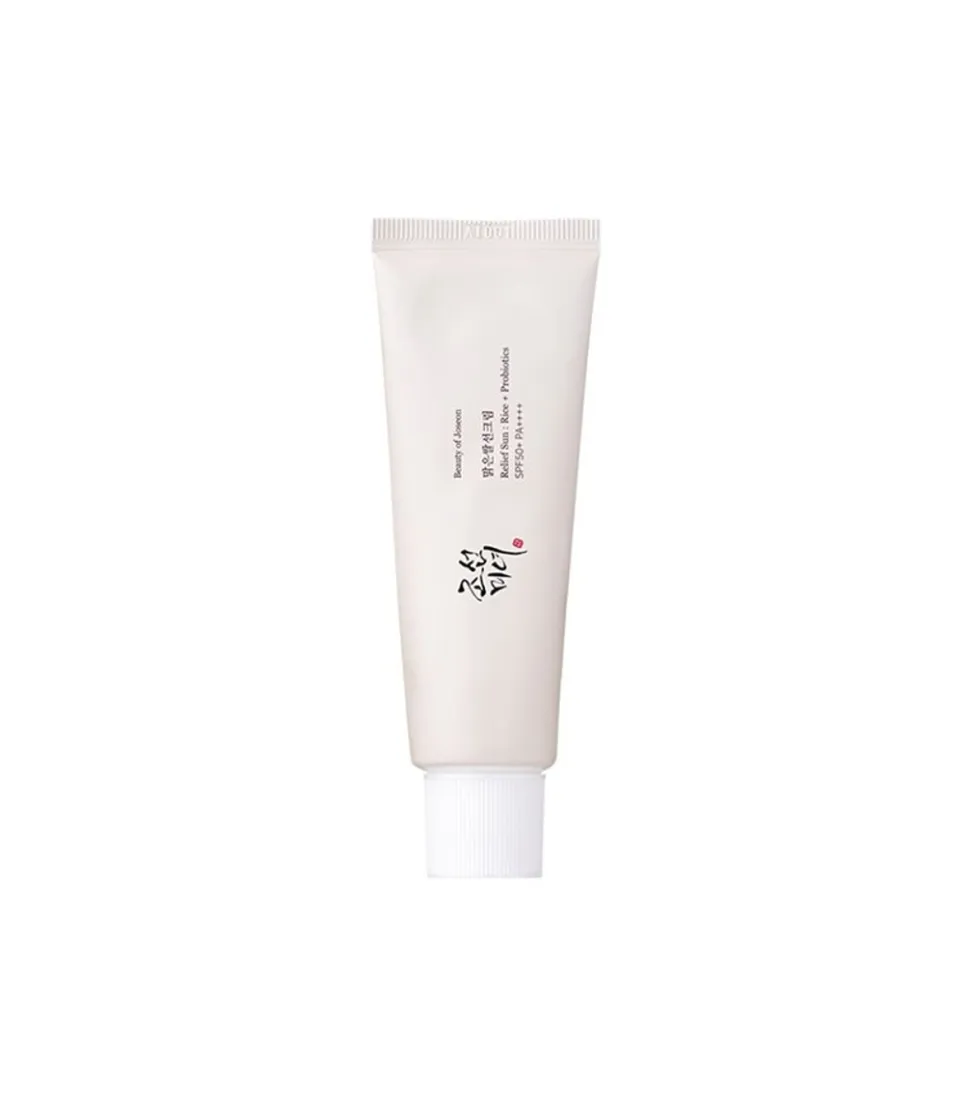 Protector solar de arroz + probióticos Relief Sun SPF50+