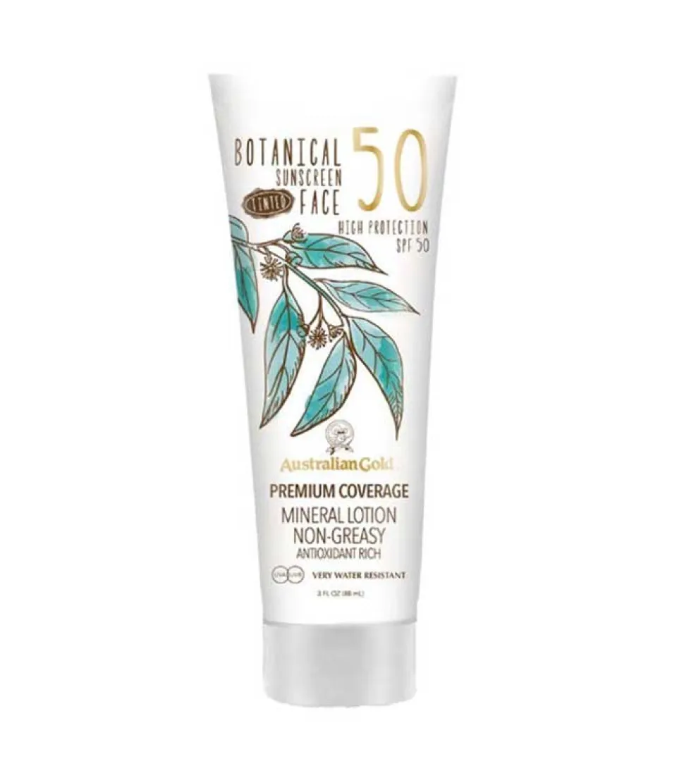 Protector solar facial con color SPF 50 Botanical - Fair/Light