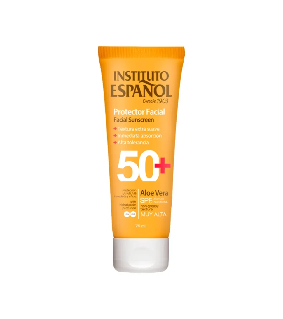 Protector solar facial SPF50+