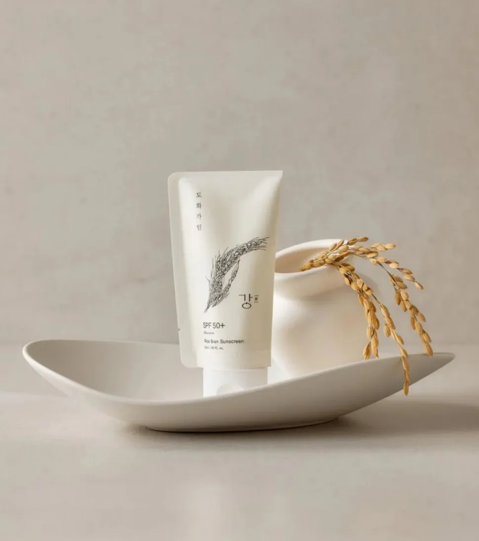 Protector solar facial SPF50+ Rice Bran