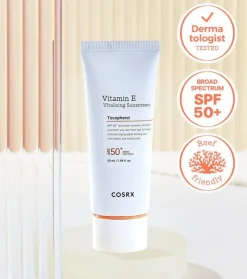 Protector solar facial SPF50+ Vitamin E Tocopherol