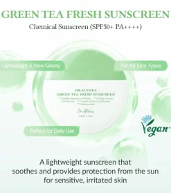 Protector solar Green Tea Fresh SPF50+ PA++++