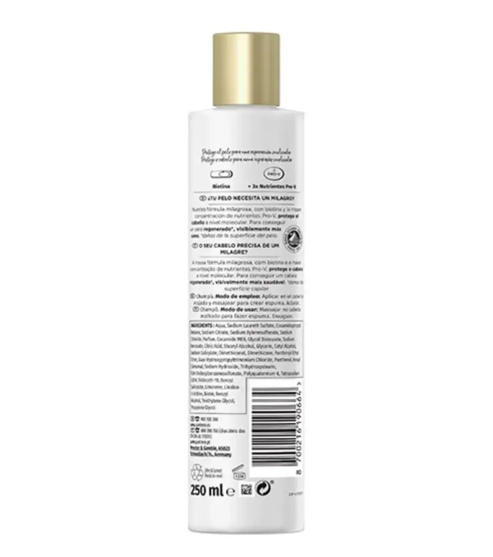 *Pro-V Miracles* - Champú Bond Repair Molecular
