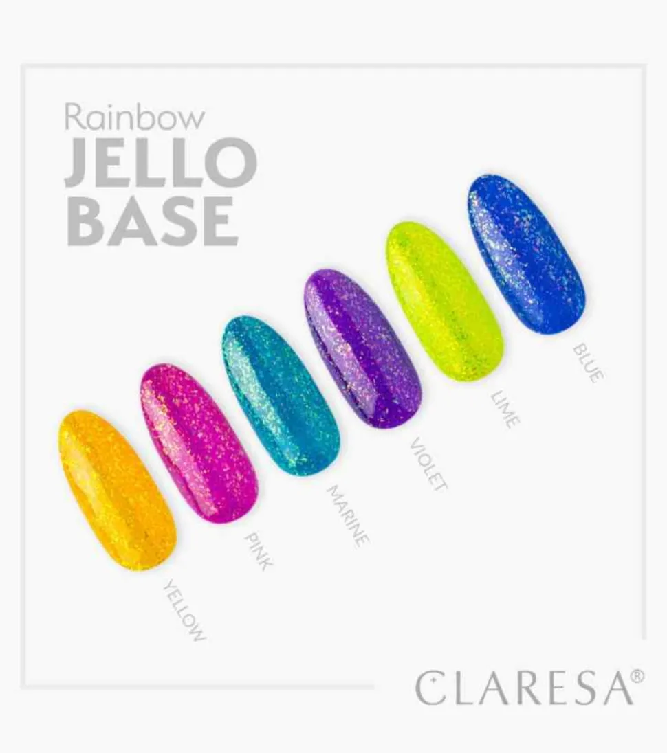 *Rainbow Jello Base* - Esmalte de uñas semipermanente - Lime