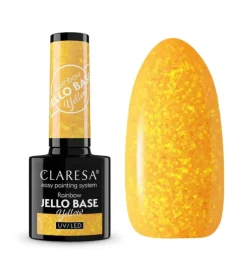*Rainbow Jello Base* - Esmalte de uñas semipermanente - Yellow
