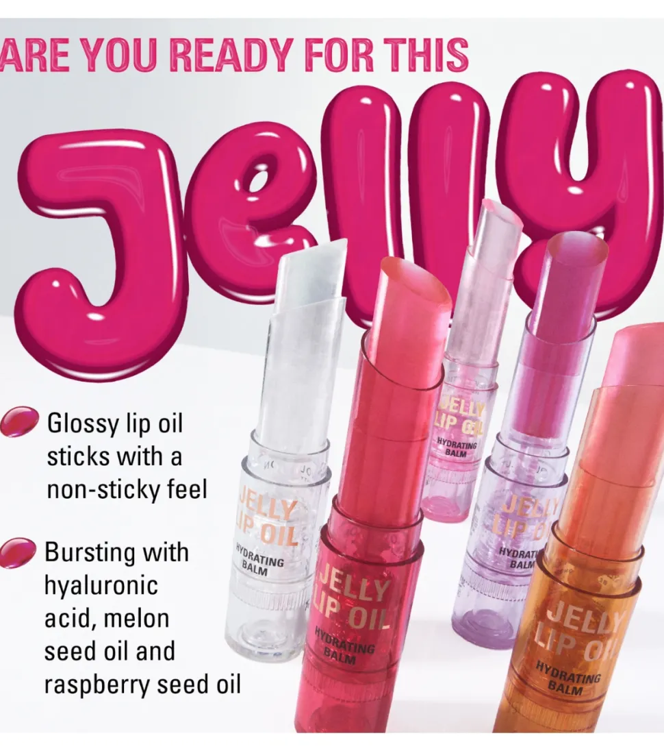 Revolution - Aceite labial en barra Jelly - Candy Ice Pink