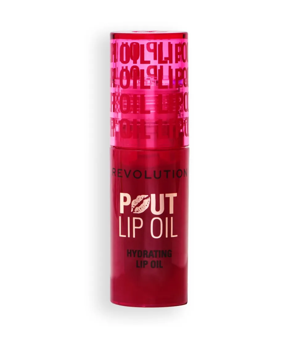 Revolution - Aceite labial Pout Lip - Cherry Red