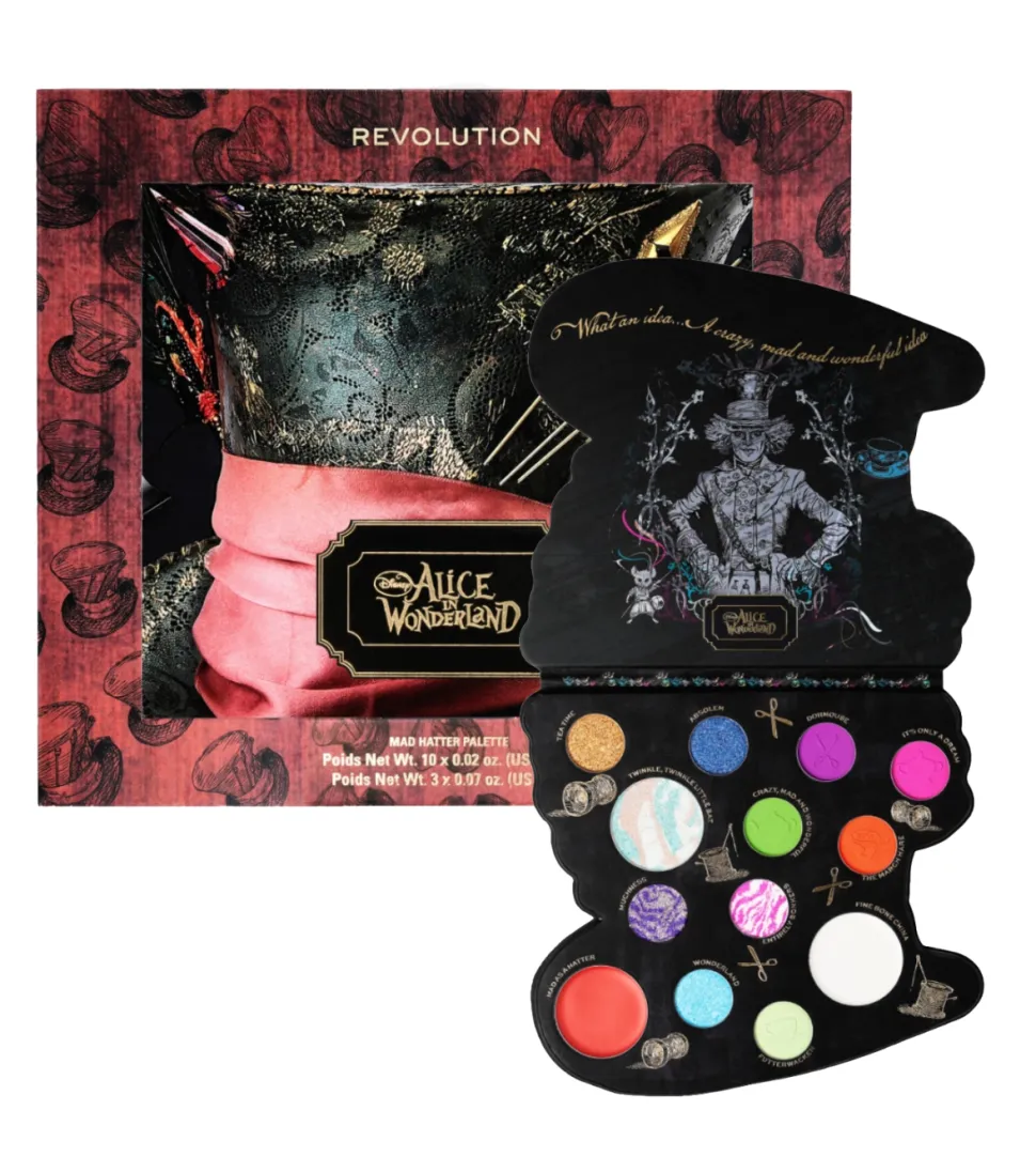 Revolution - *Alice in Wonderland* - Paleta de rostro Mad Hatter