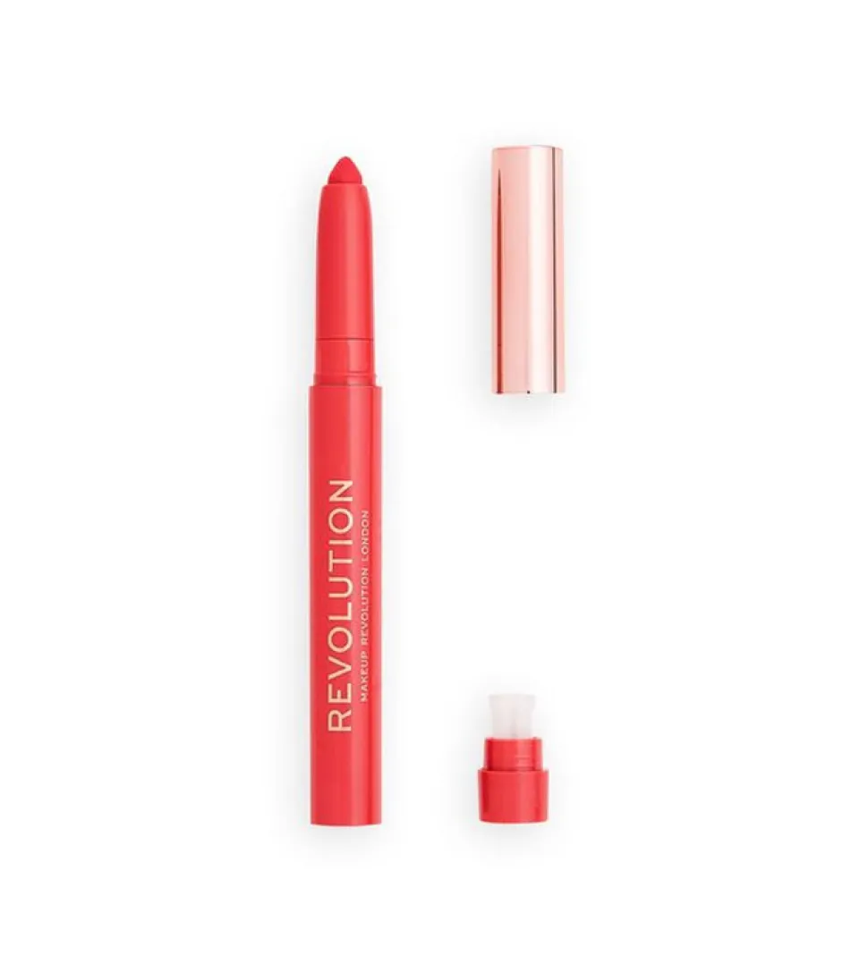 Revolution - Barra de labios Velvet Kiss Lip Crayon - Decadence