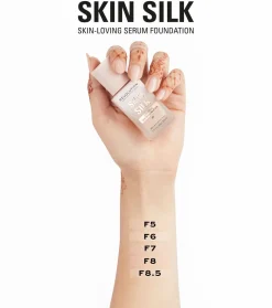 Revolution - Base de maquillaje Skin Silk Serum Foundation - F8.5
