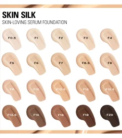 Revolution - Base de maquillaje Skin Silk Serum Foundation - F8.5
