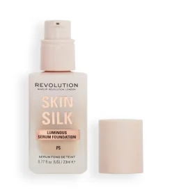 Revolution - Base de maquillaje Skin Silk Serum Foundation - F5