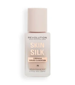 Revolution - Base de maquillaje Skin Silk Serum Foundation - F4