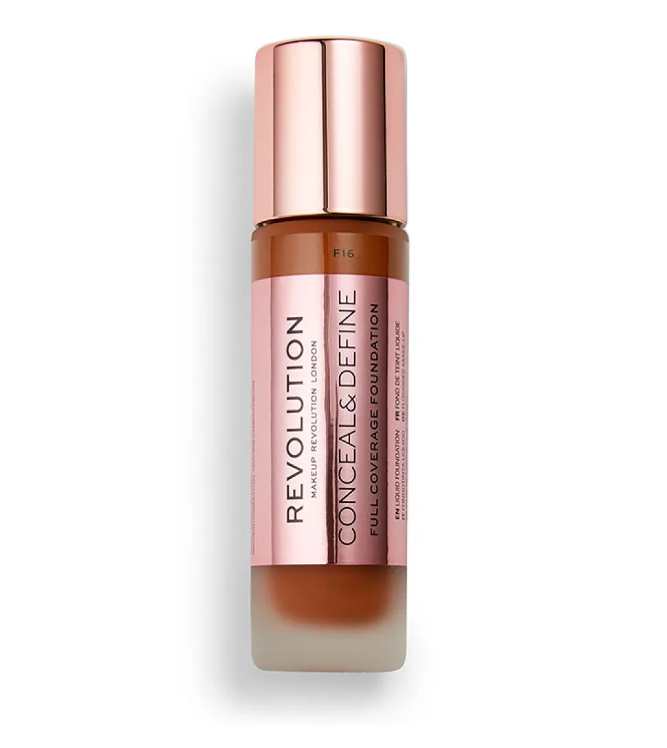 Revolution - Base de maquillaje Conceal & Define - F16