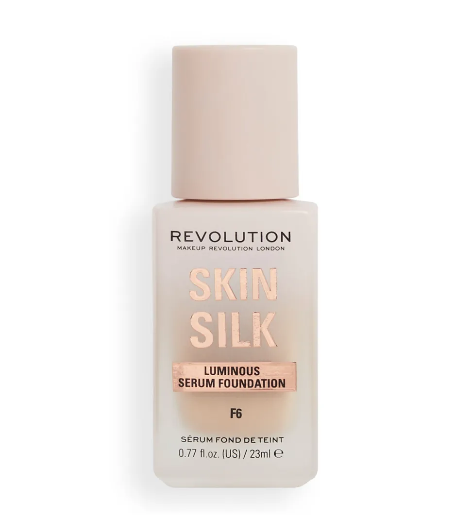 Revolution - Base de maquillaje Skin Silk Serum Foundation - F6