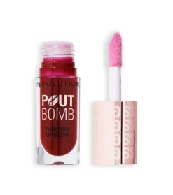 Revolution - Brillo de labios voluminizador Pout Bomb - Jelly Berry Mauve